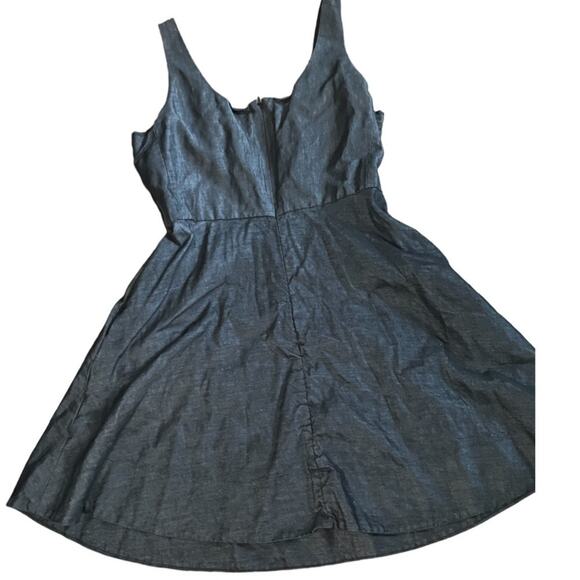 Classic Grey Dress with pockets b - Picture 9 of 9